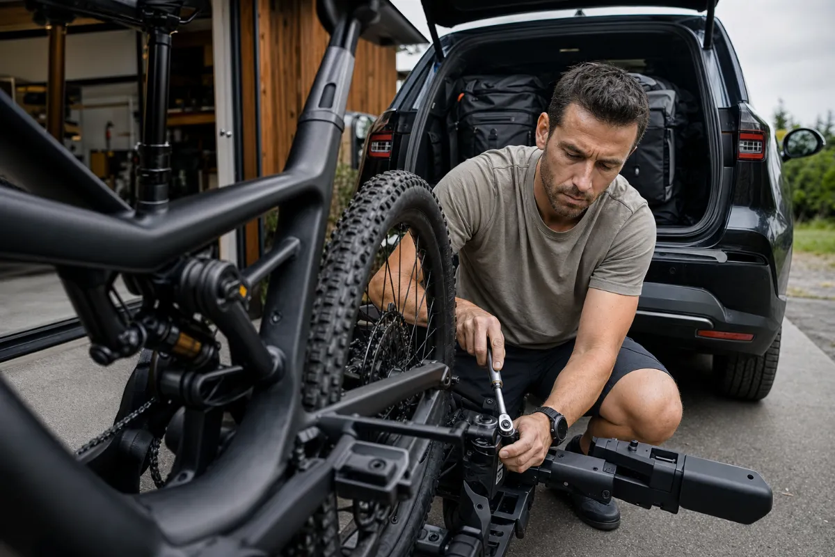 Kako pripraviti avto, kolesa in opremo za družinski roadtrip